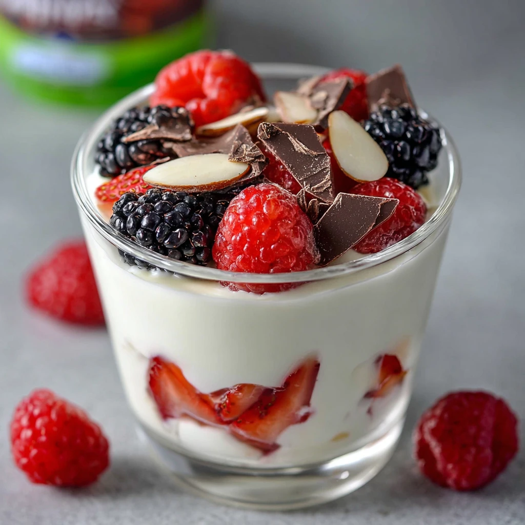 Healthy Greek Yogurt Berry Parfaits Recipe