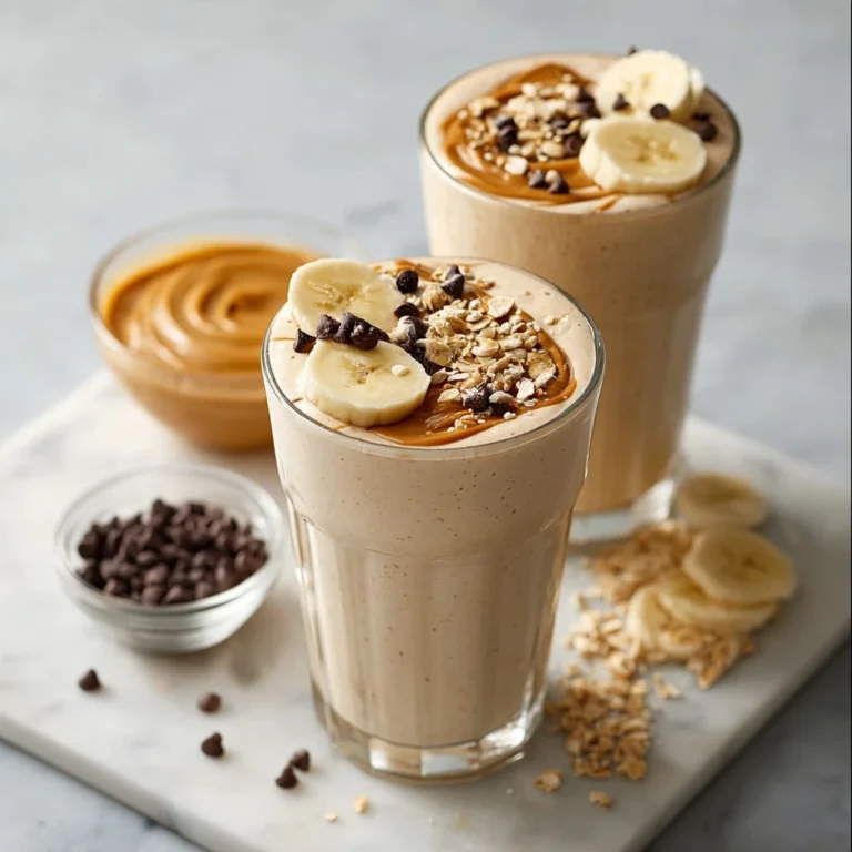 Healthy Peanut Butter Banana Smoothie Recipe
