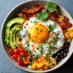 High Protein Breakfast Bowls