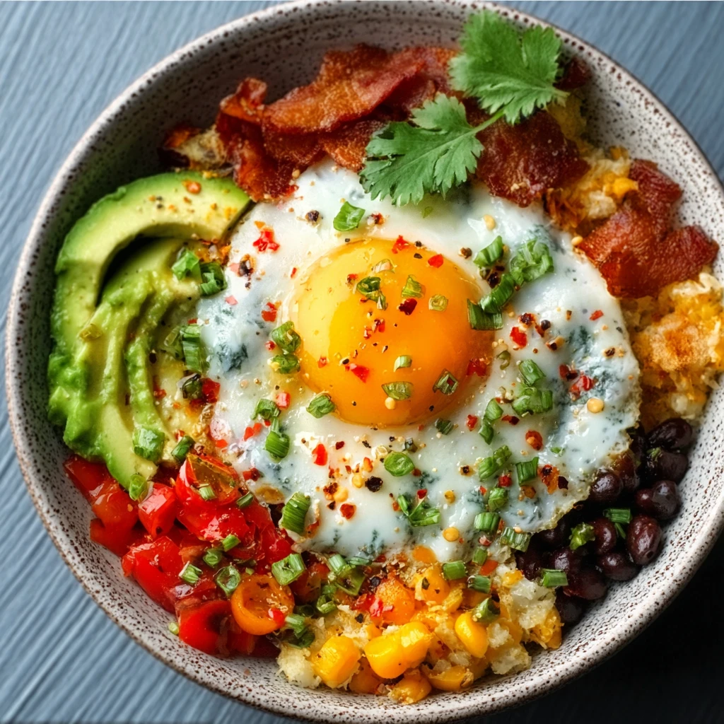High Protein Breakfast Bowls