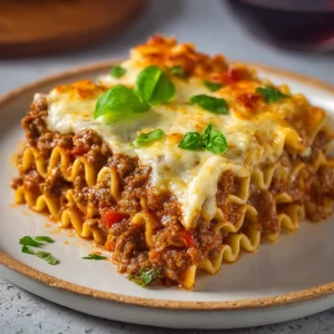 Homemade Beef Lasagna