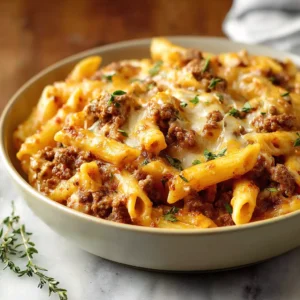 Homemade Ground Beef Casserole
