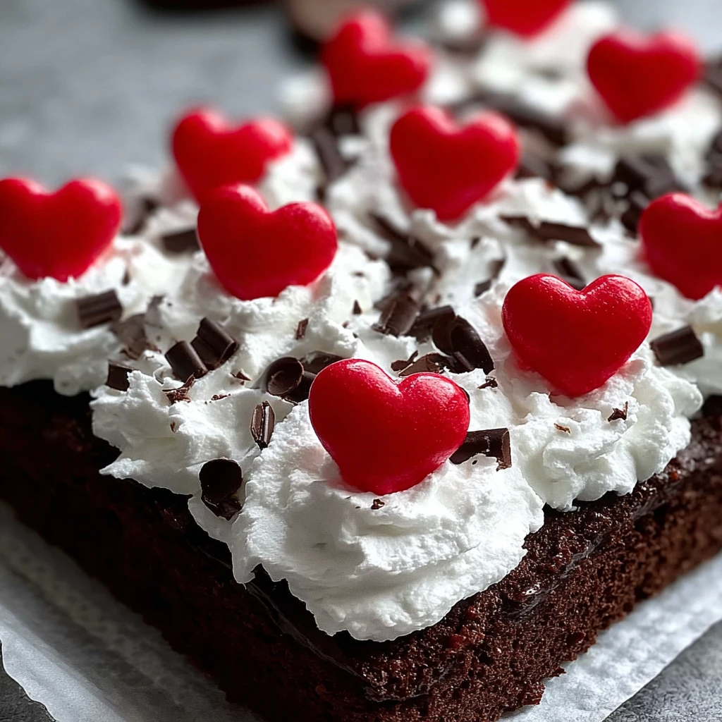 Indulge Irresistible Black Forest Cake Hearts Recipe