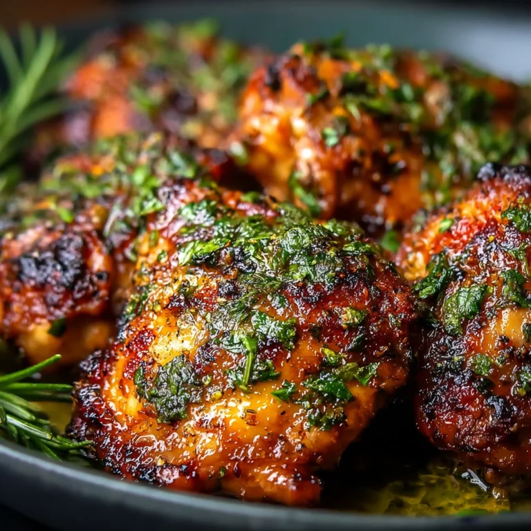 Irresistible Chicken Thigh Marinade