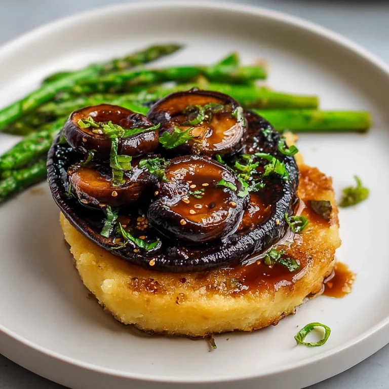 Irresistible Miso Maple Glazed Portobello Steaks Recipe