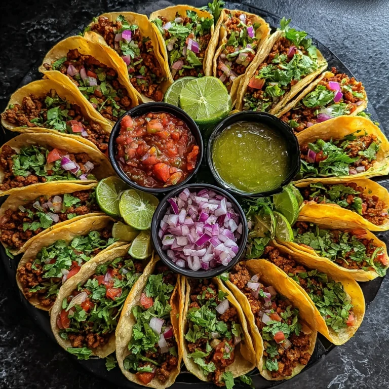 Irresistible Street Taco Platter Flavorful Fiesta