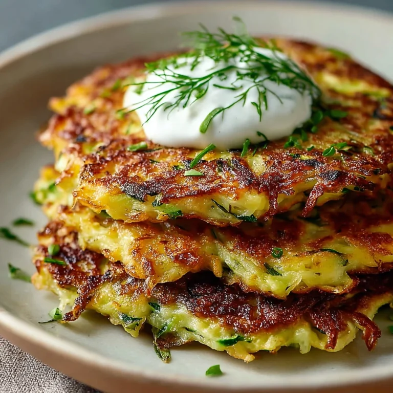 Irresistible Zucchini Potato Pancakes Recipe Try Today