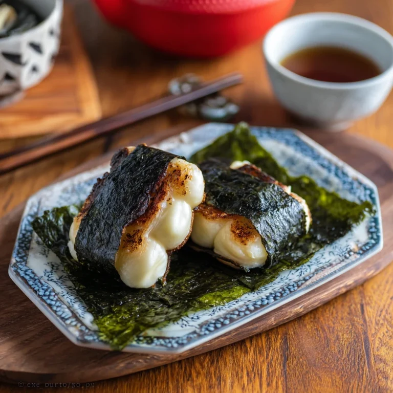 Isobeyaki Mochi Cheese