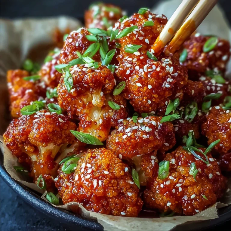 Korean Baked Cauliflower