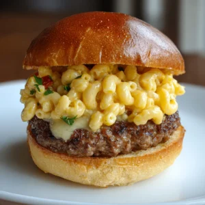 Mac & Cheese Burger