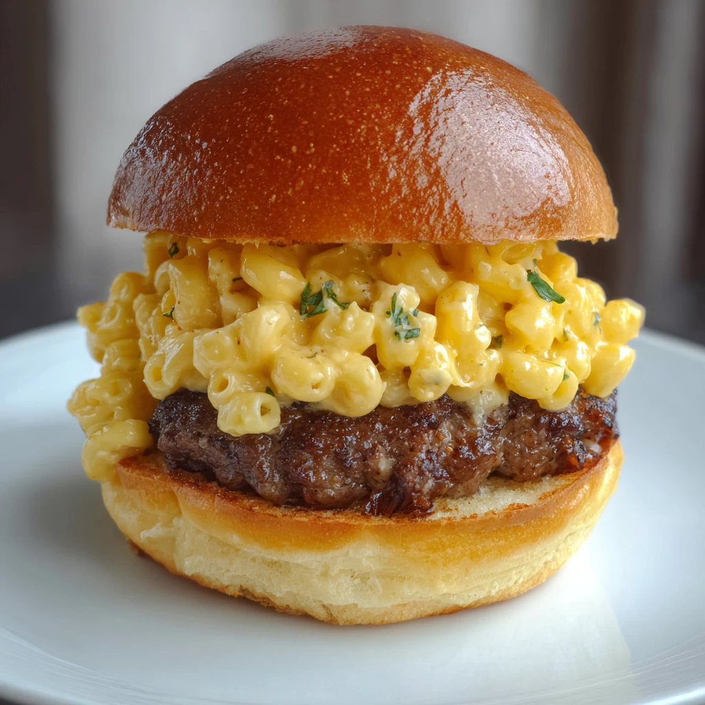 Mac Cheese Burger