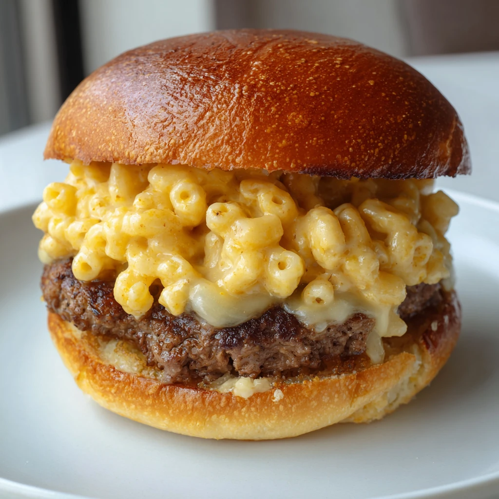 Mac Cheese Burger