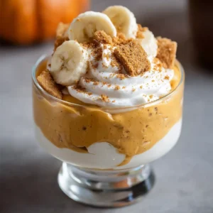 Magnolia Bakery Pumpkin Gingerbread Banana Pudding Delight