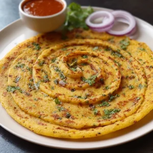 Masoor Dal Chilla Savory Red Lentil Pancakes