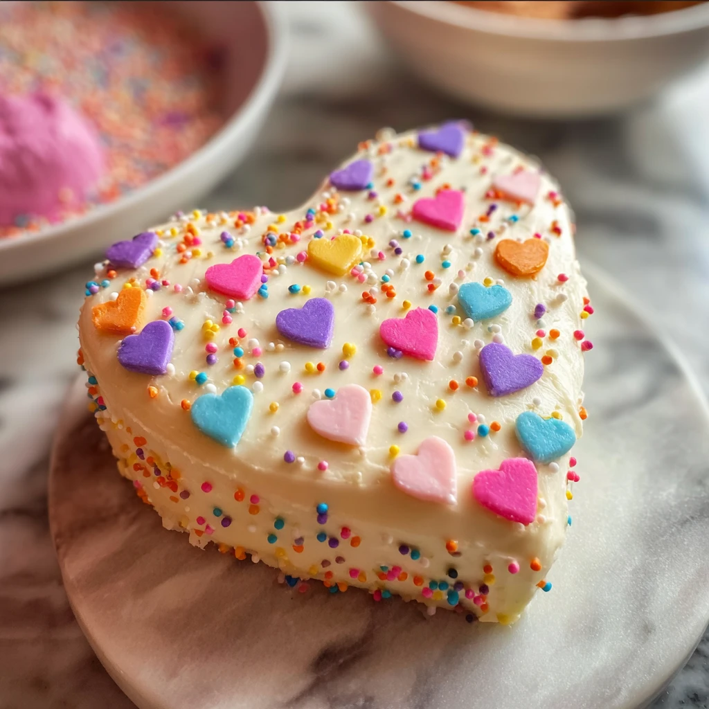 Mini Valentines Cake Sweet Treats Loves Day