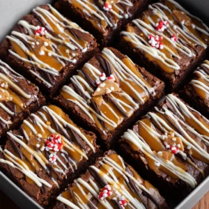 Nutella Biscoff Brownies