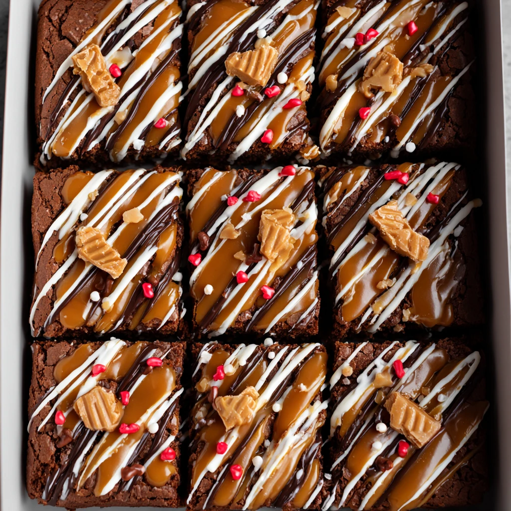 Nutella Biscoff Brownies