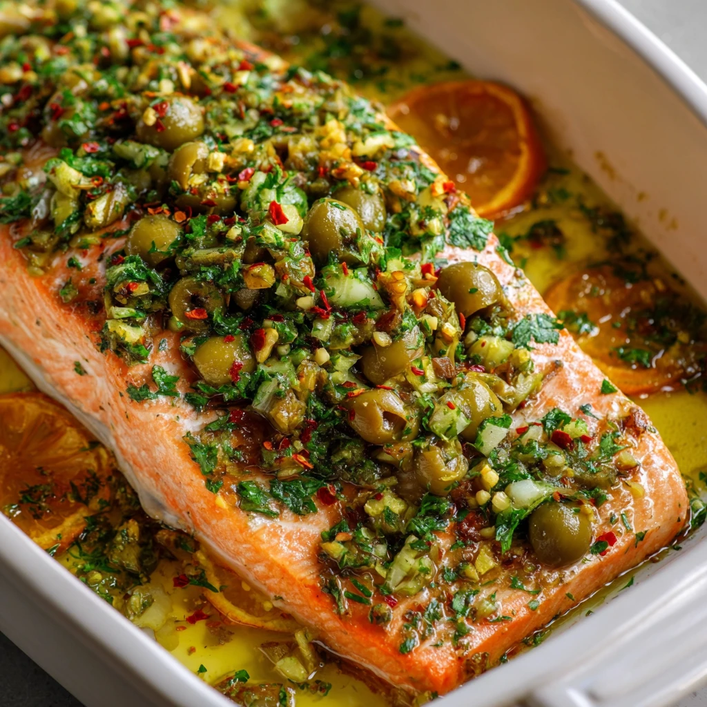 Olivecitrus Slow Roasted Salmon