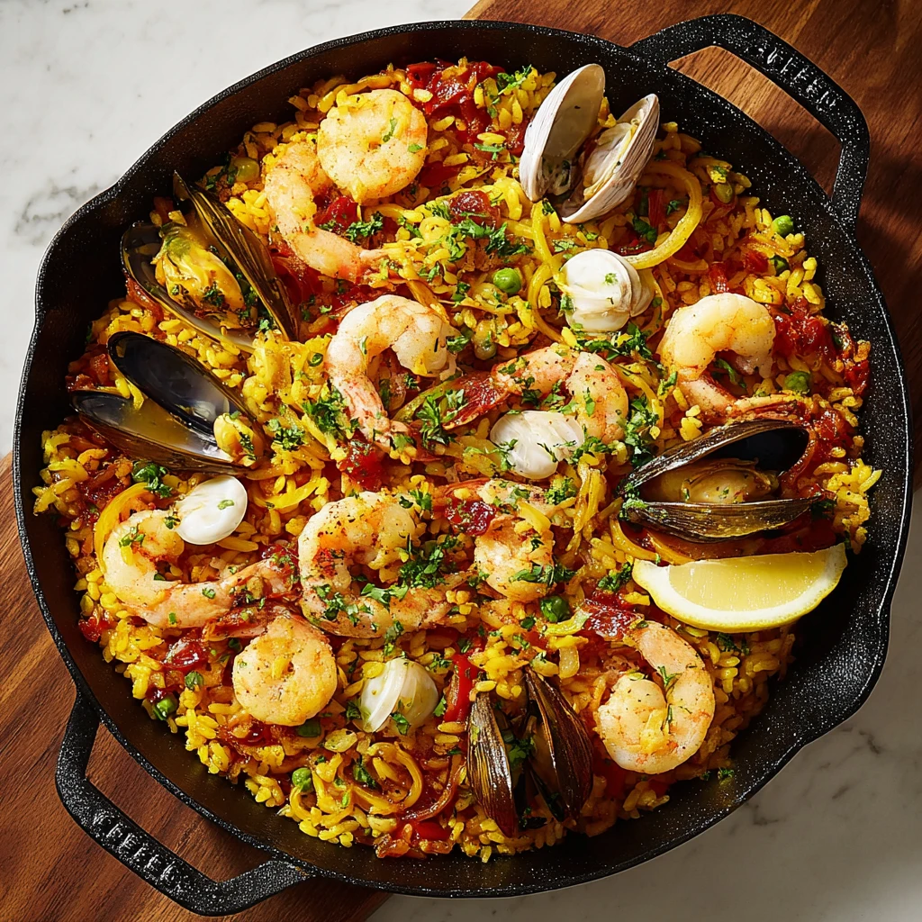 One Skillet Lazy Paella
