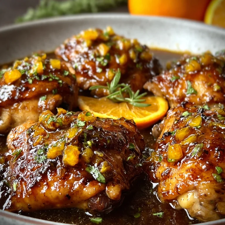 Orange Balsamic Chicken