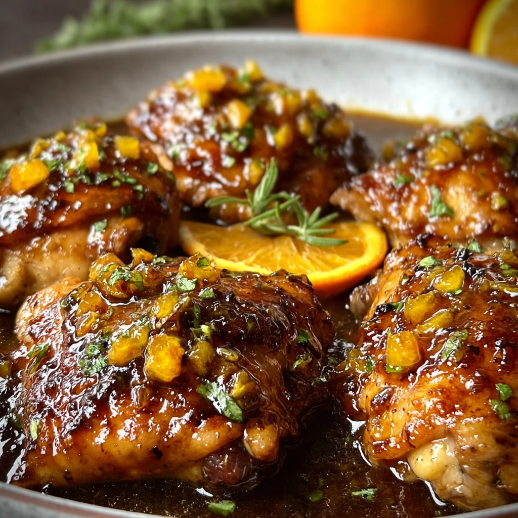Orange Balsamic Chicken