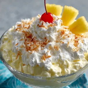 Pina Colada Fluff Recipe – Easy Tropical Dessert Idea