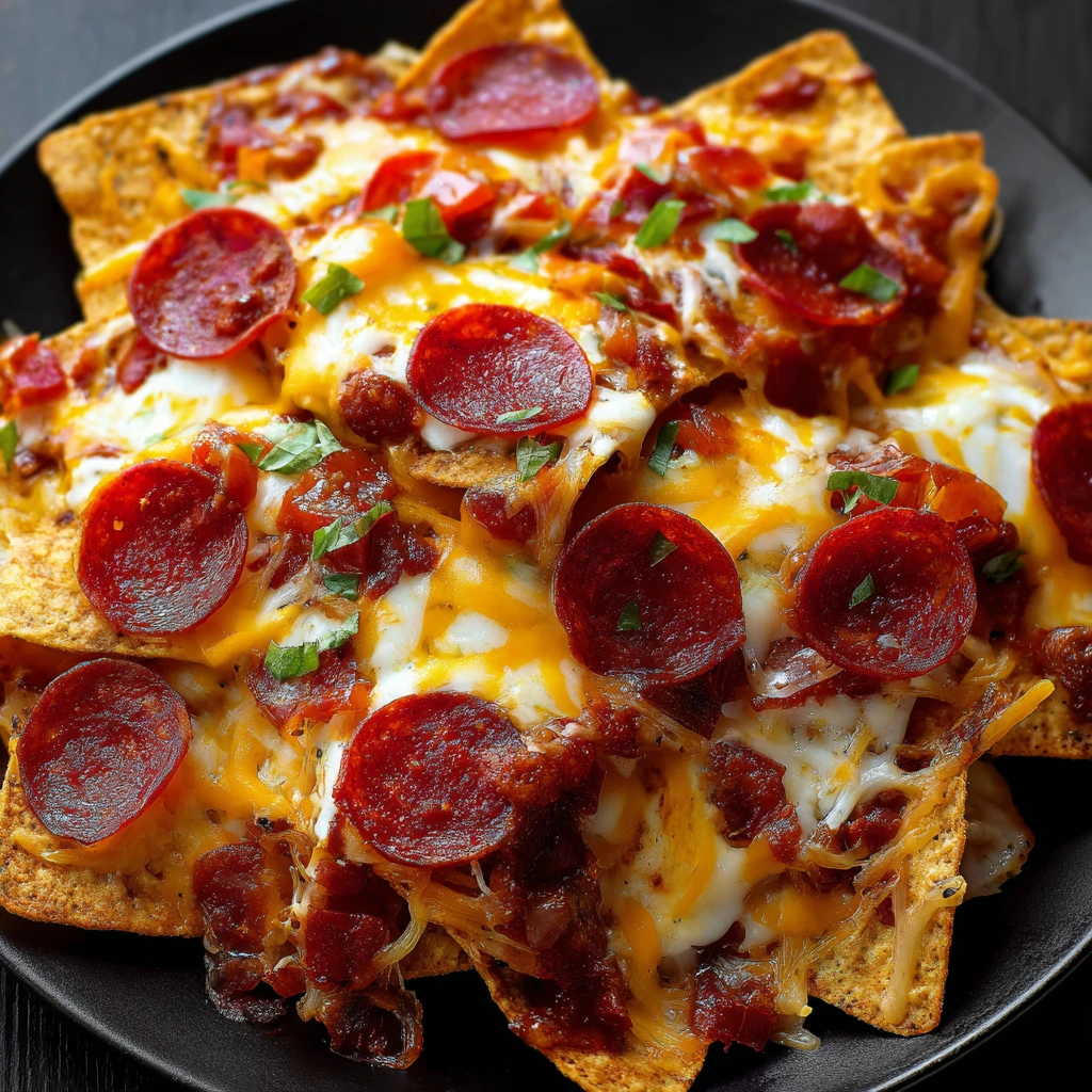 Pizza Nachos