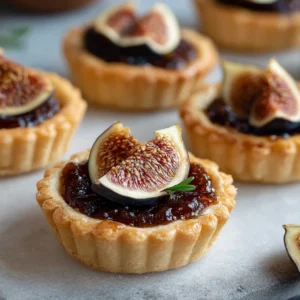 Puff Pastry Fig Tartlets