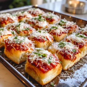 Pull-Apart Pizza Sliders