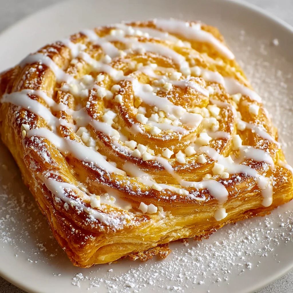Pumpkin Cream Cheese Danish
