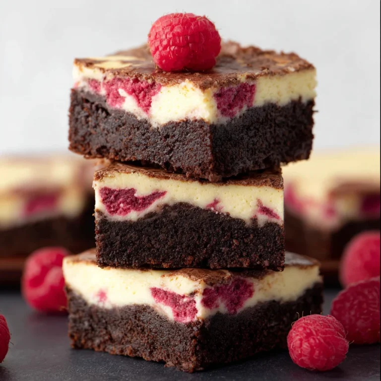 Raspberry Cheesecake Brownies