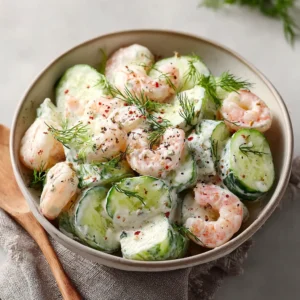 Refreshing Cucumber Shrimp Salad Recipe for a Light Meal