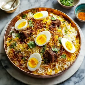 Savor Indian Lamb Biryani With Eggs for a Family Feast