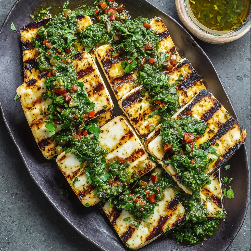 Savory Chimichurri Grilled Tofu Your Next Bbq