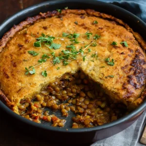Savory Moroccan Spiced Lentil Pie Recipe to Delight You