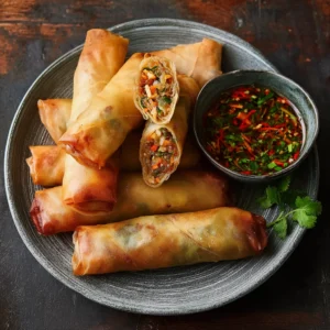 Savory San Choy Bow Spring Rolls You Can’t Resist!