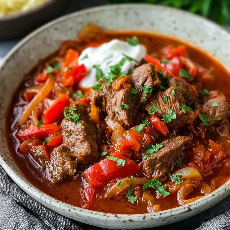 Slow Cooker Hungarian Goulash