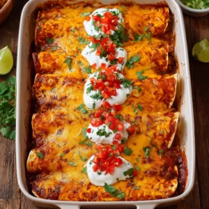 Steak Enchiladas (Cheesy Oven-Baked Mexican Dinner)