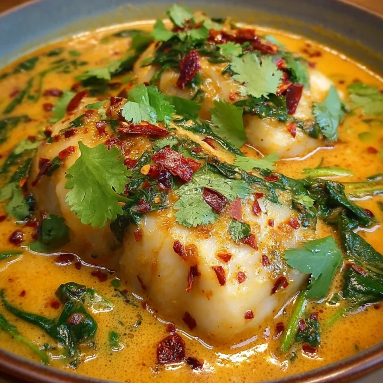 Thai Coconut Lime Poached Cod