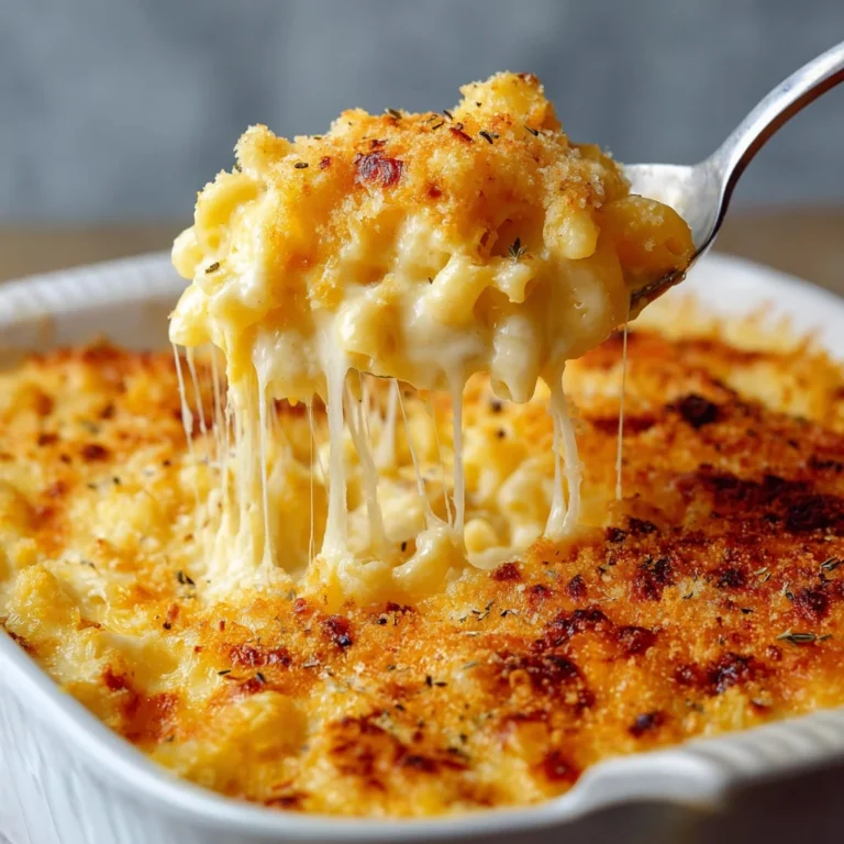 Homemade Baked Mac Cheese