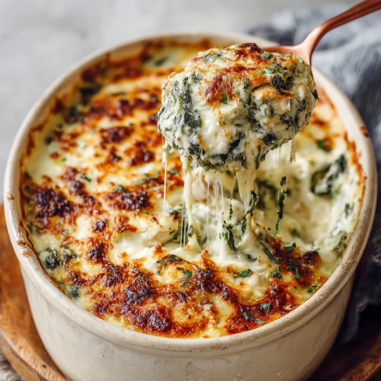 Perfect Spinach Artichoke Chicken Bake