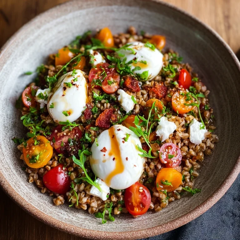 Warm Farro Salad Burrata Hot Honey Vinaigrette Magic