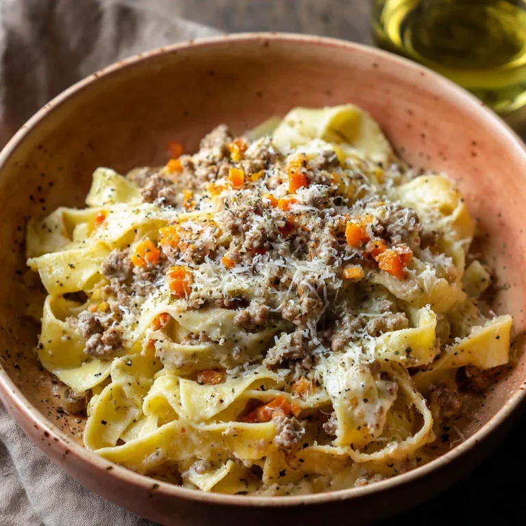 White Bolognese Rag Bianco
