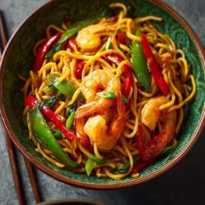 Zesty Spicy Prawn Chow Mein for Quick Weeknight Wins