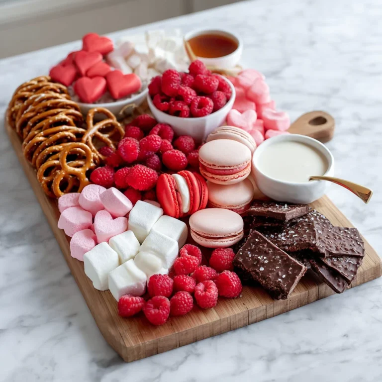 Galentines Dessert Charcuterie Board