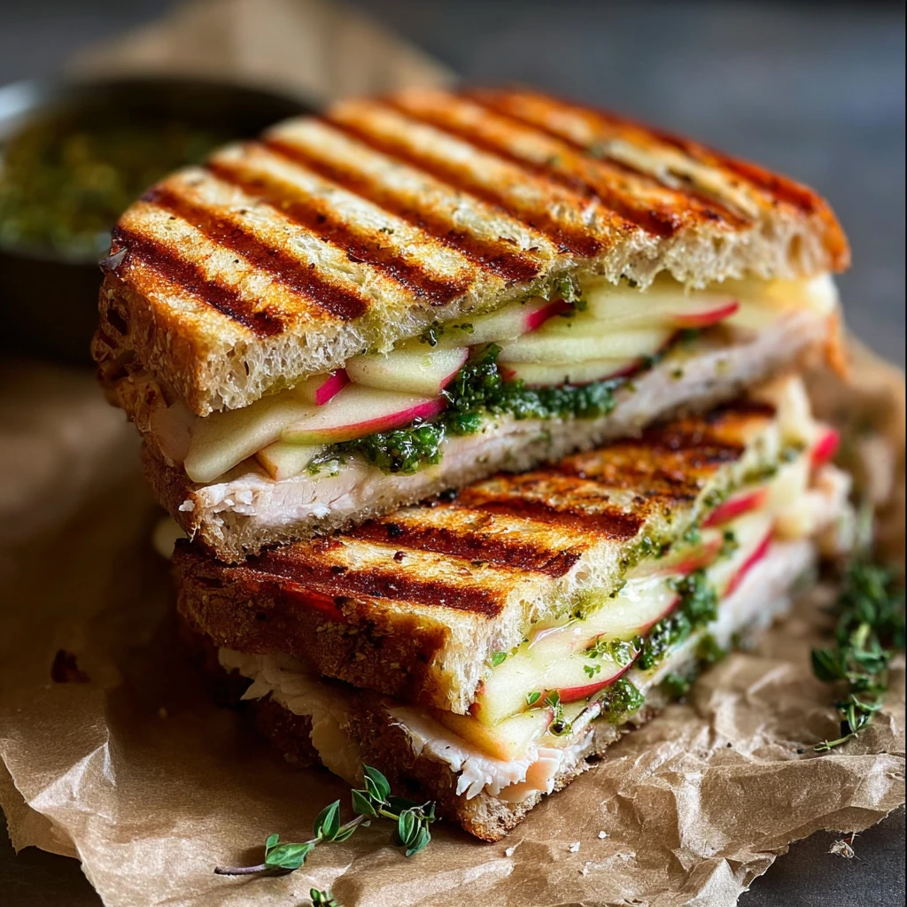 Min Turkey Panini