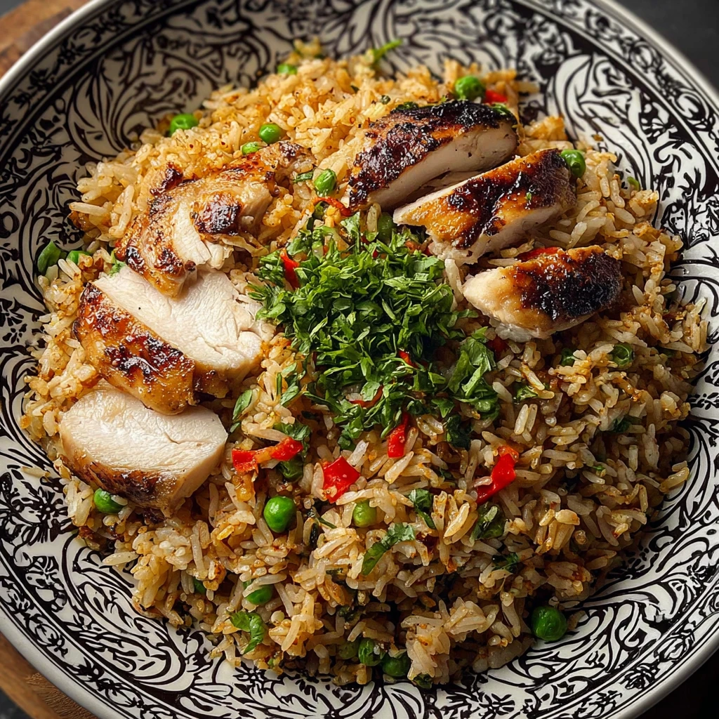 Asian Chicken Fried Rice