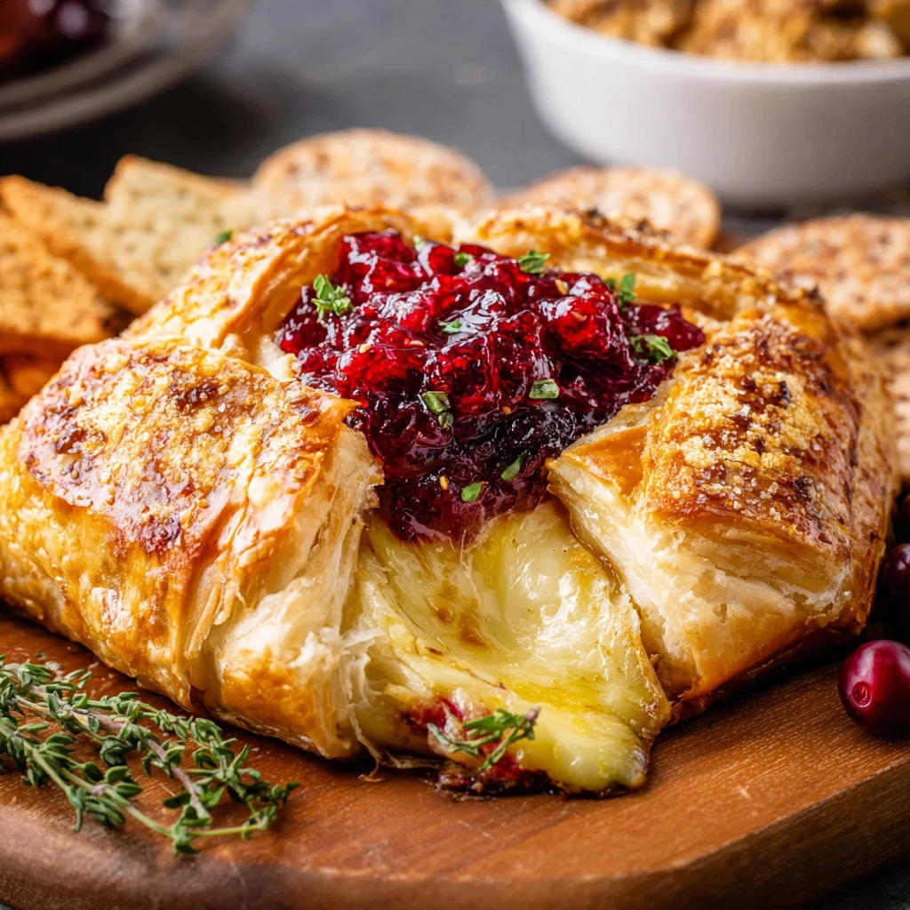 Baked Brie Puff Pastry
