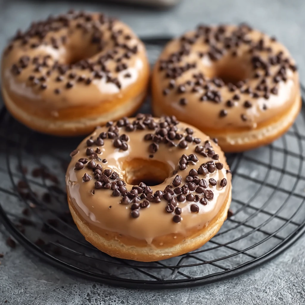 Baked Coffee Doughnuts