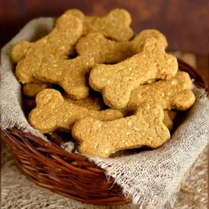 Banana Oat Dog Treats